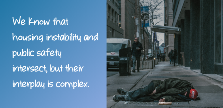 homeless person sleeping on street